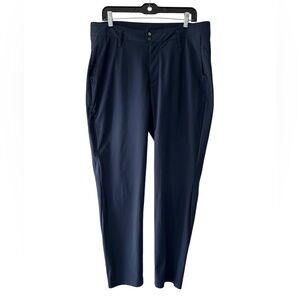 BYLT Basics men’s Ace 2.0 pants 34 x 32 navy blue Performance Golf travel work